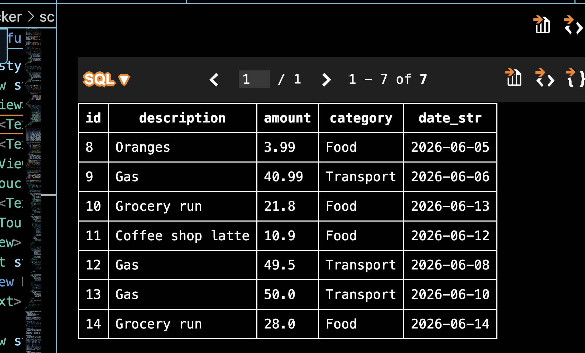 Download log